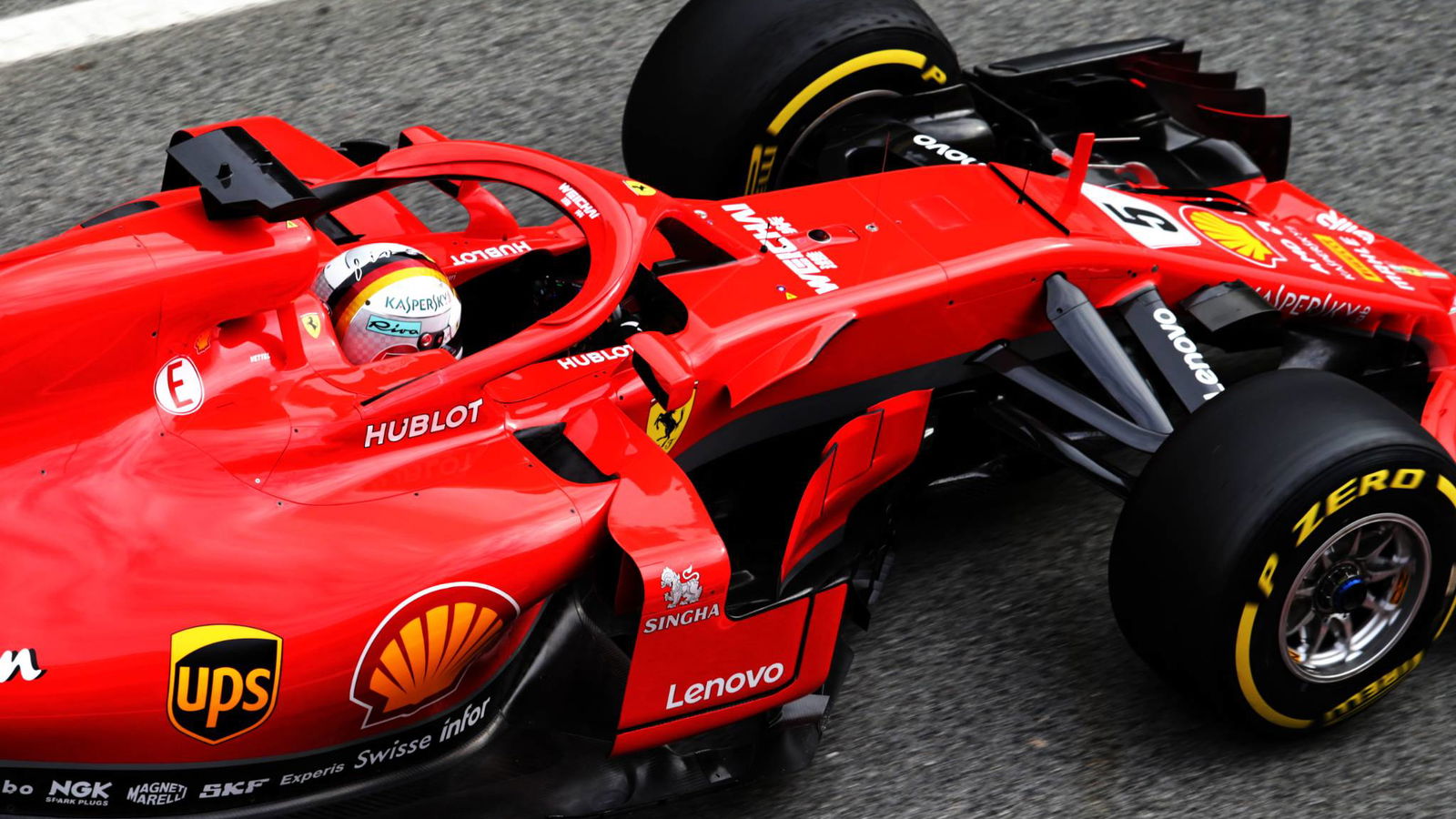 Vettel: Pointless to compare 2018 Ferrari with F1 rivals