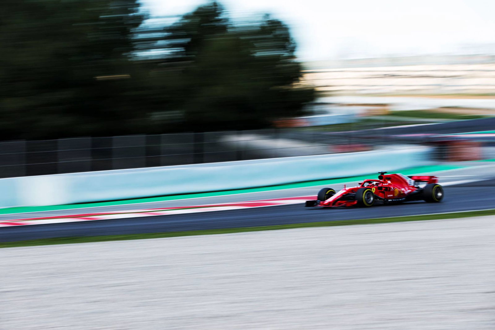 Vettel ends day 1 of 2nd test fastest, McLaren struggles
