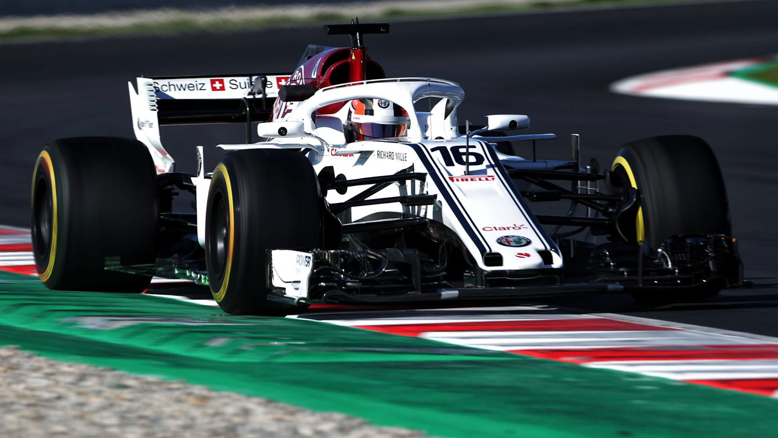 Leclerc angry with himself after late F1 testing error 