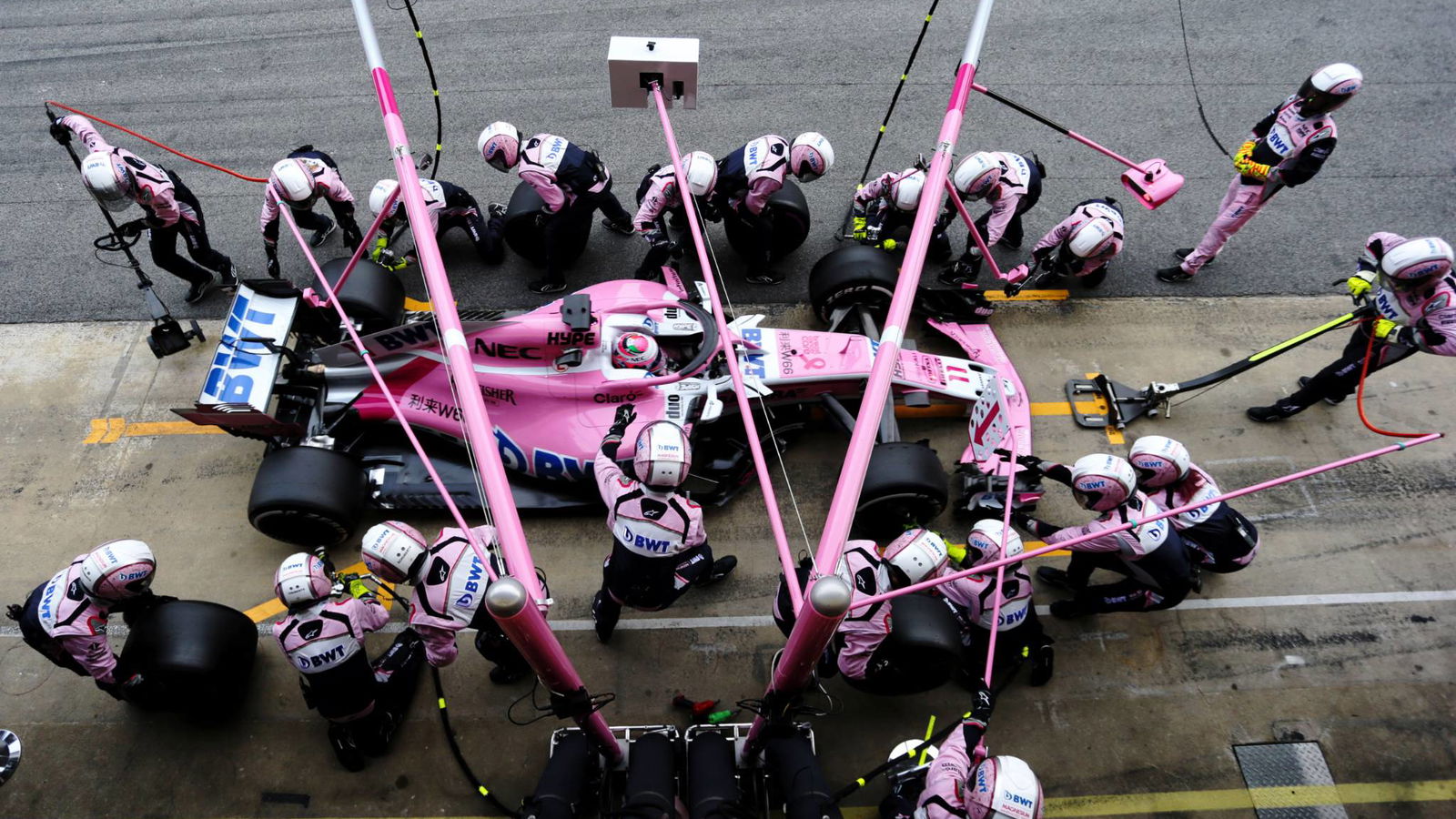 Tim F1 terbaru Force India dilanda masalah pit stop