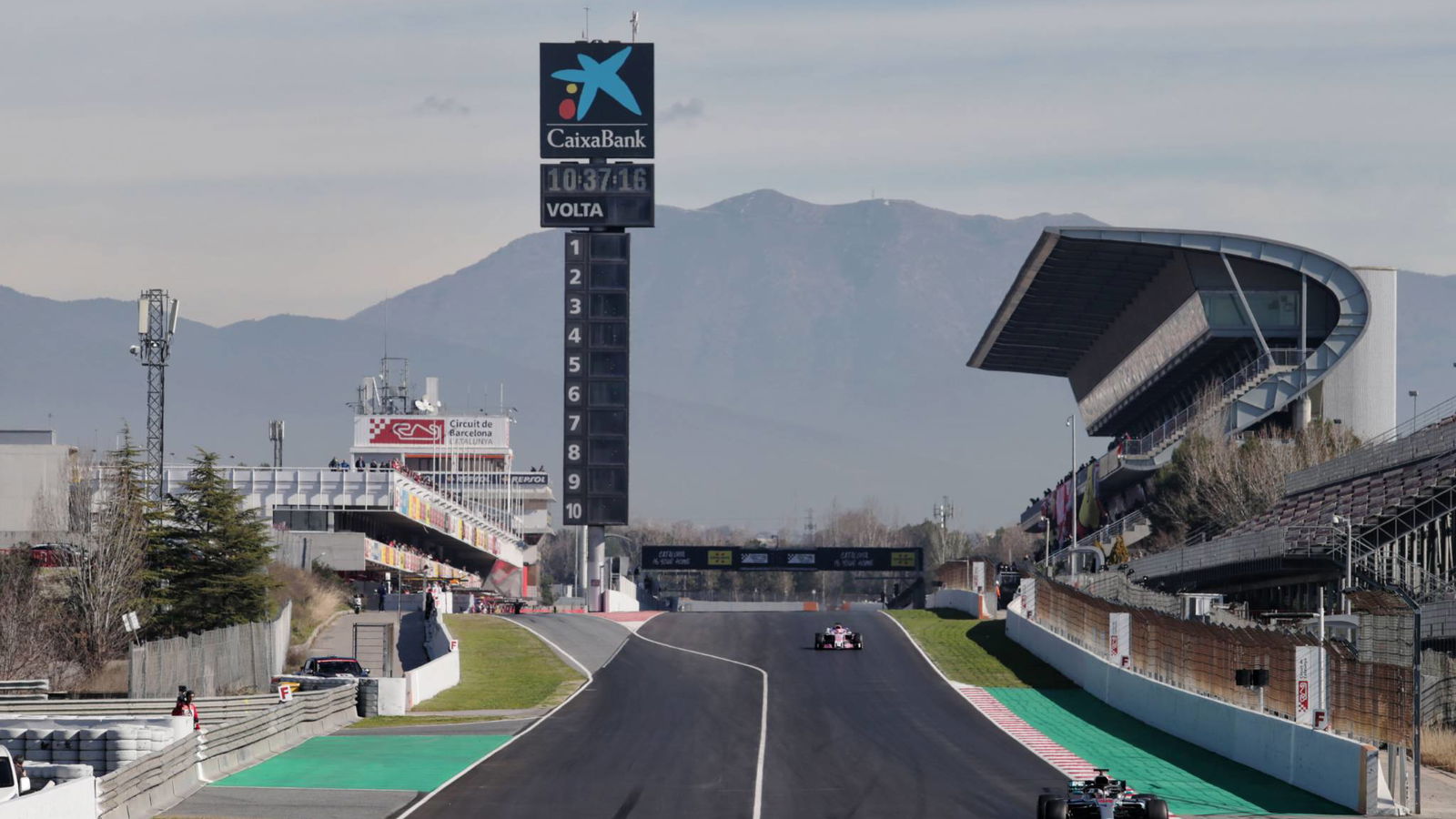 Barcelona F1 Test 2 Times - Friday 1pm