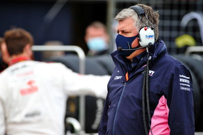 Otmar Szafnauer (USA) Racing Point F1 Team Principal and CEO on the grid.