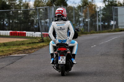 George Russell (GBR) Williams Racing retired from the race.