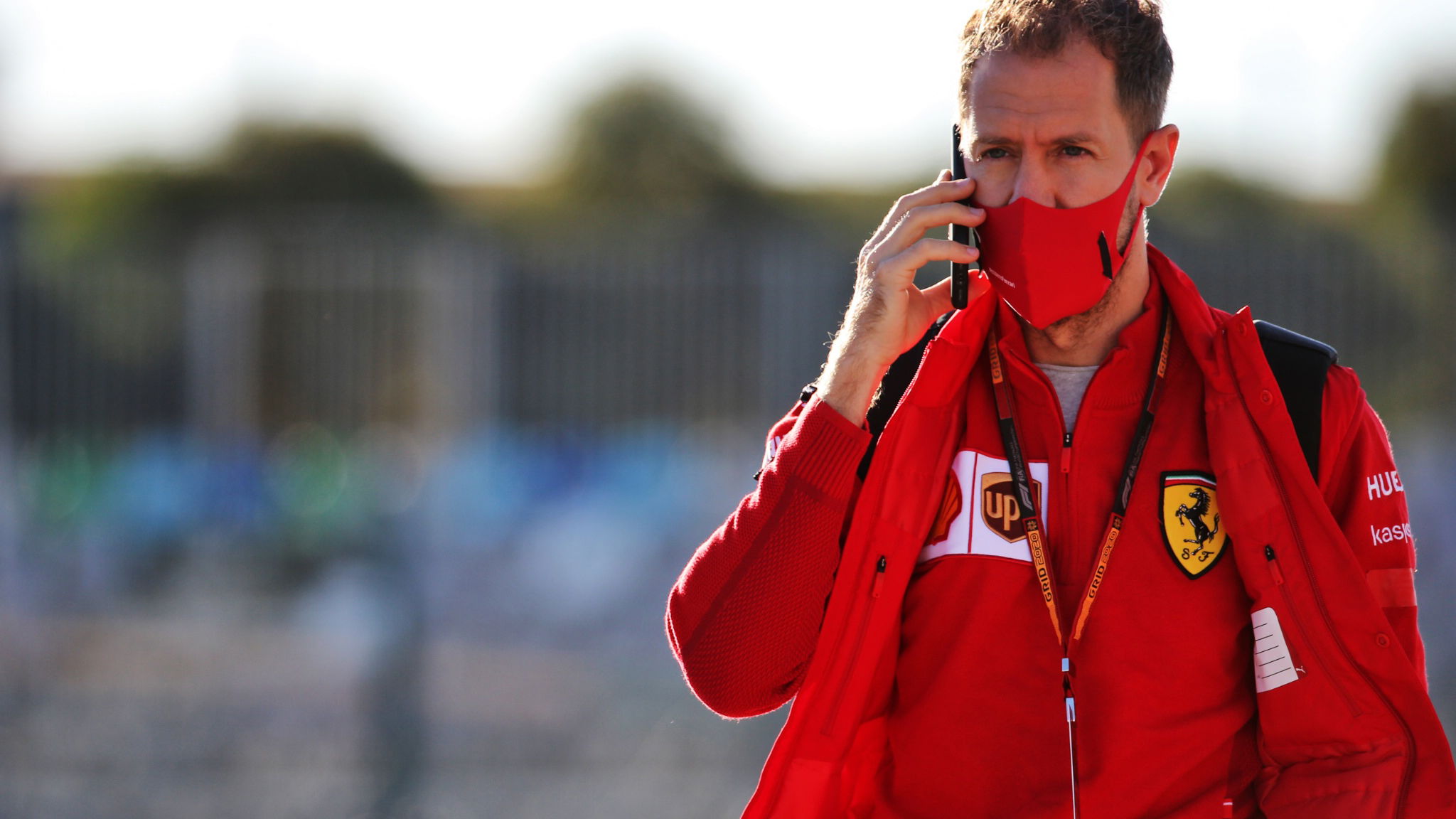Sebastian Vettel (GER) Ferrari.