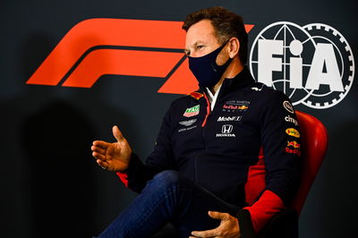 Christian Horner (GBR) Red Bull Racing Team Principal in the FIA Press Conference.