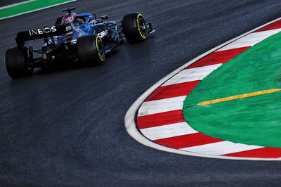 Lewis Hamilton (GBR) Mercedes AMG F1 W11.