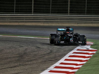 George Russell (GBR) Mercedes AMG F1 W11.