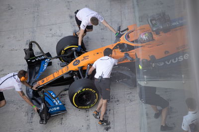 Lando Norris (GBR) McLaren MCL35.