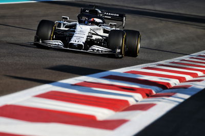 Yuki Tsunoda (JPN) AlphaTauri AT01 Test Driver.