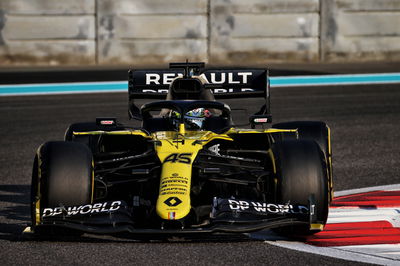 Guanyu Zhou (CHN) Renault F1 Team RS20 Test Driver.