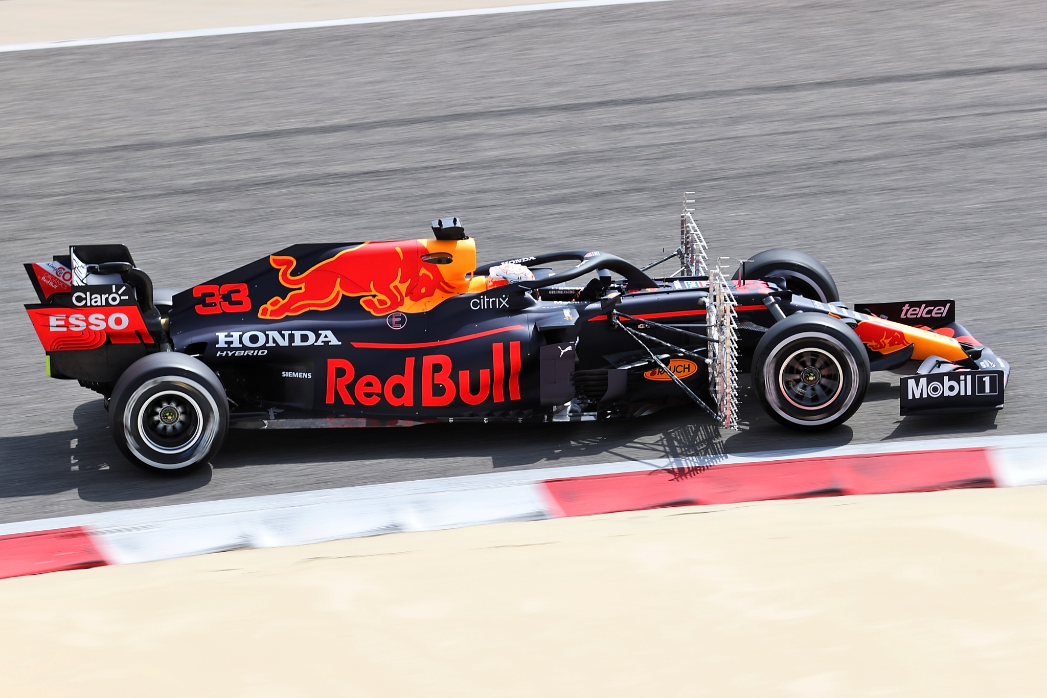 1st LOOK: Red Bull’s RB16B Breaks Cover In Bahrain F1 Test