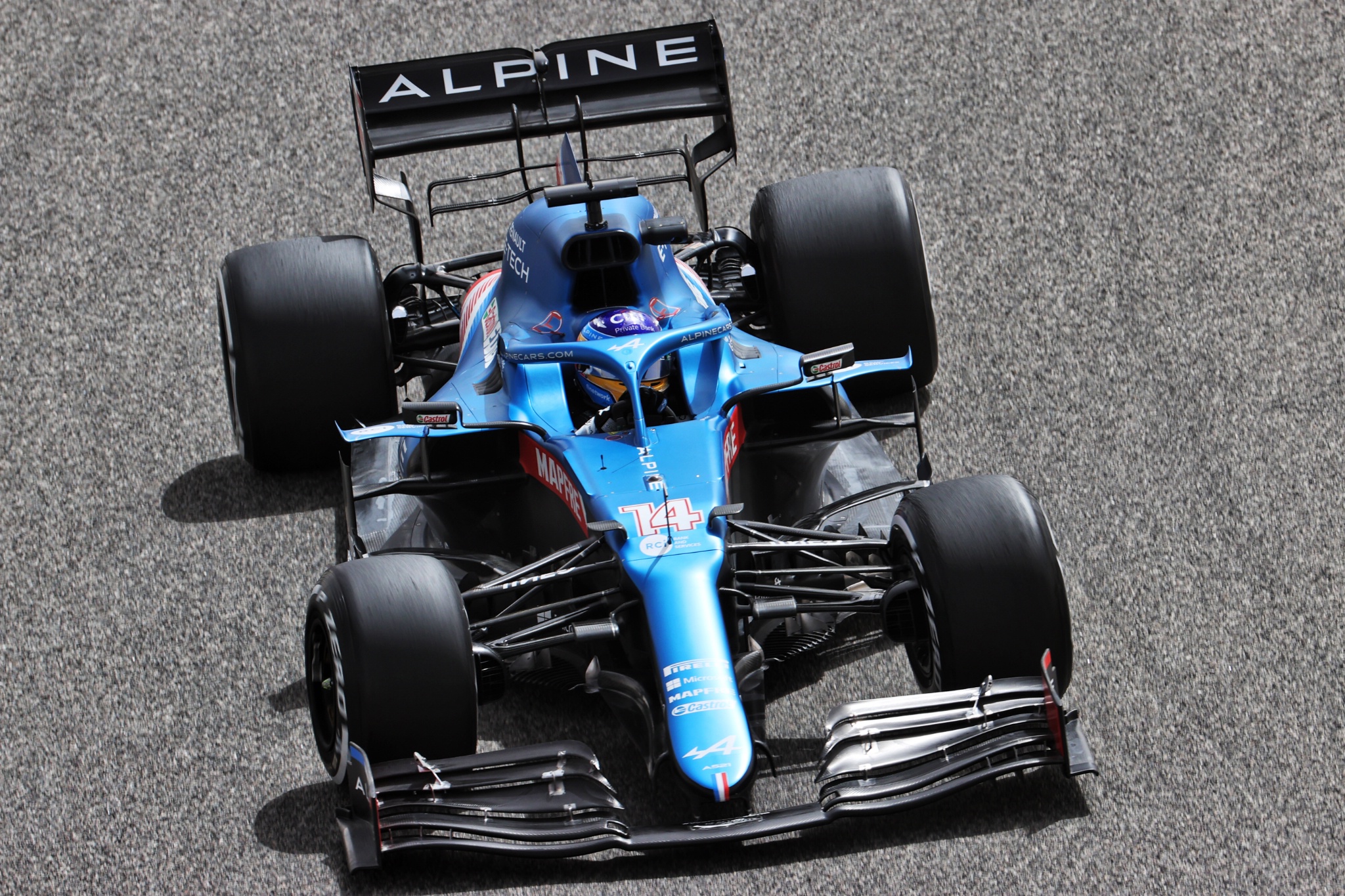 Fernando Alonso (ESP) Alpine F1 Team A521.