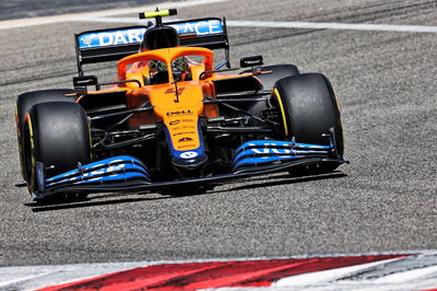 Lando Norris (GBR) McLaren MCL35M.