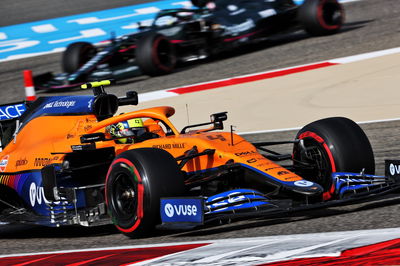 Lando Norris (GBR) McLaren MCL35M.