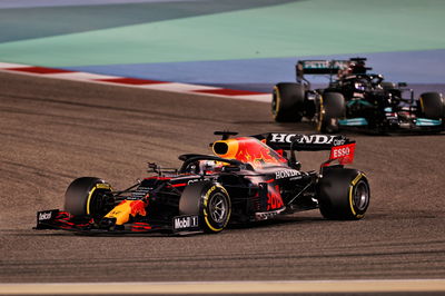 Max Verstappen (NLD) Red Bull Racing RB16B.