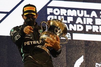 1st place Lewis Hamilton (GBR) Mercedes AMG F1 W12.