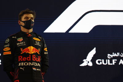 2nd place Max Verstappen (NLD) Red Bull Racing.