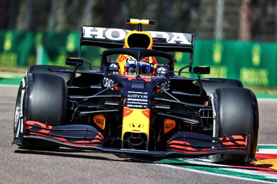 Sergio Perez (MEX) Red Bull Racing RB16B.