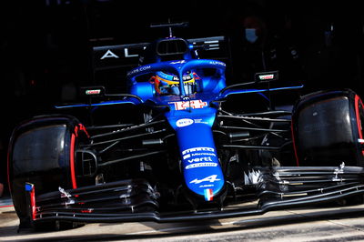 Fernando Alonso (ESP) Alpine F1 Team A521.