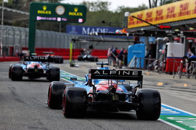 Fernando Alonso (ESP) Alpine F1 Team A521.