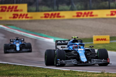 Esteban Ocon (FRA) Alpine F1 Team A521.