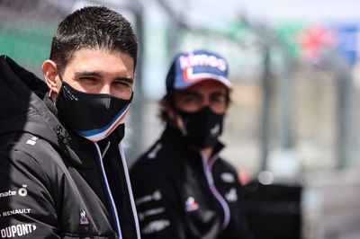 Esteban Ocon (FRA) Alpine F1 Team and Fernando Alonso (ESP) Alpine F1 Team.