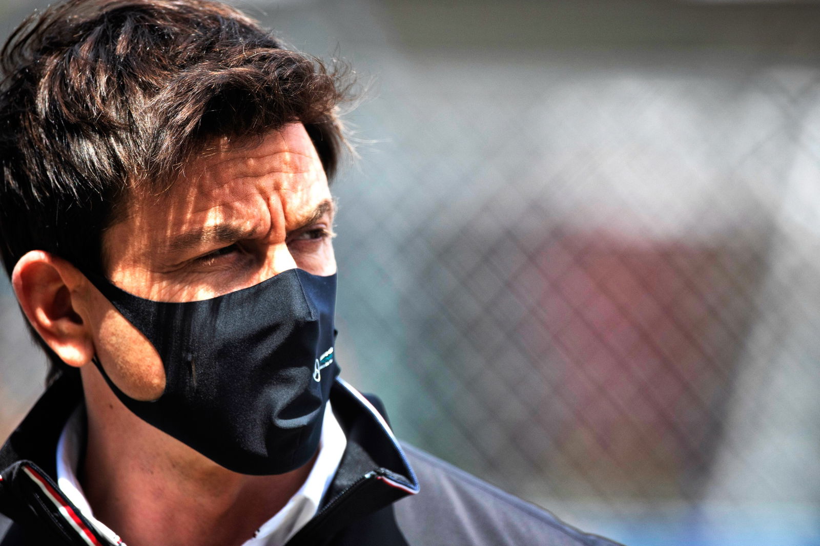 Toto Wolff (GER) Mercedes AMG F1 Shareholder and Executive Director on the grid.