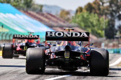 Sergio Perez (MEX) Red Bull Racing RB16B.