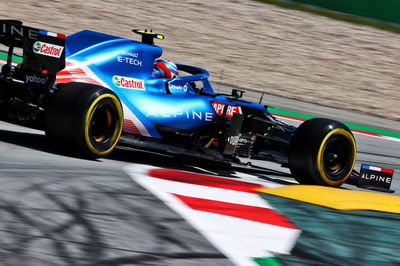 Esteban Ocon (FRA) Alpine F1 Team A521.