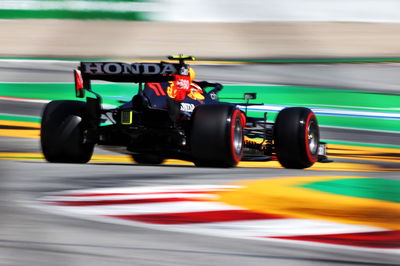 Sergio Perez (MEX) Red Bull Racing RB16B.