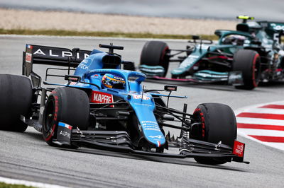 Fernando Alonso (ESP) Alpine F1 Team A521.