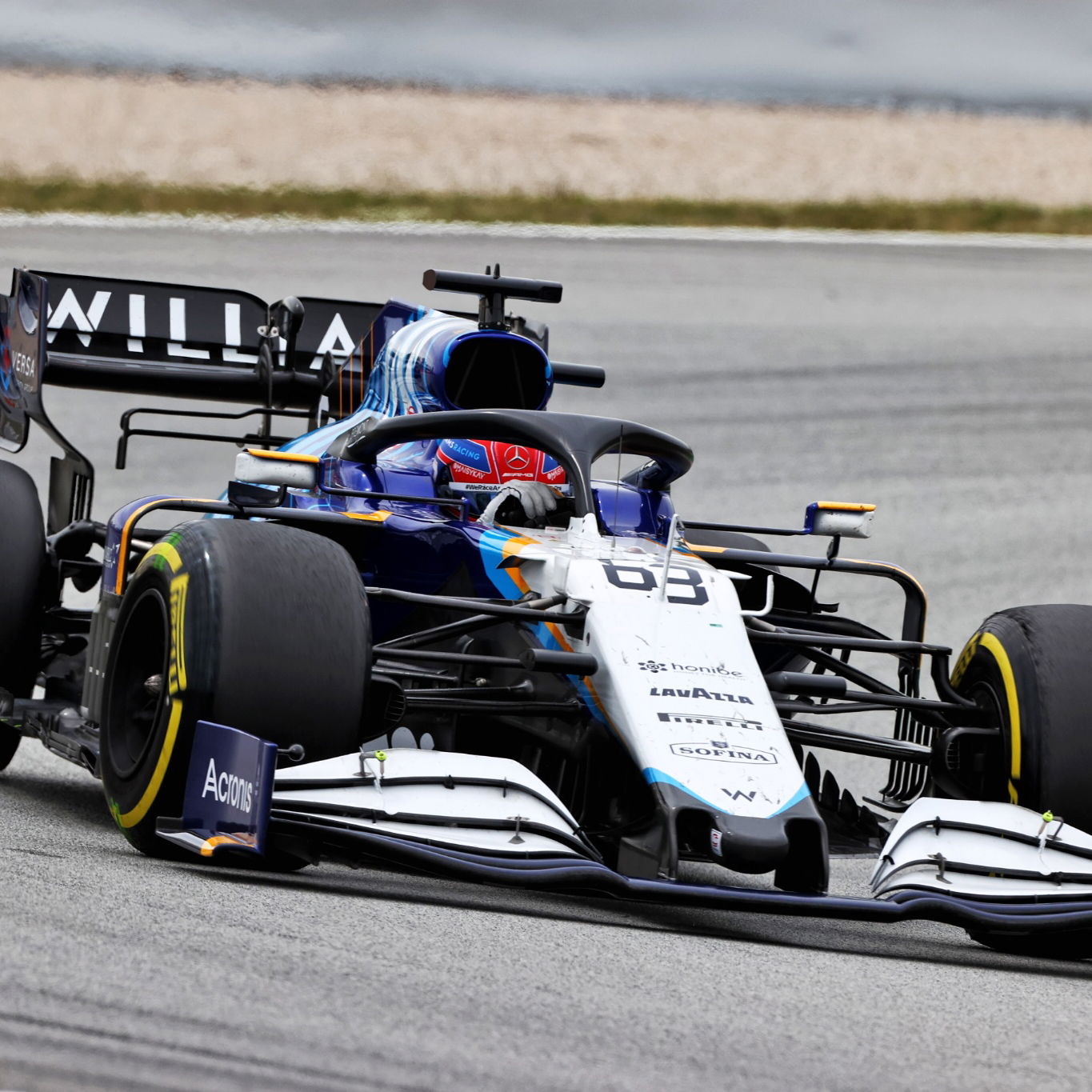 George Russell (GBR) Williams Racing FW43B.