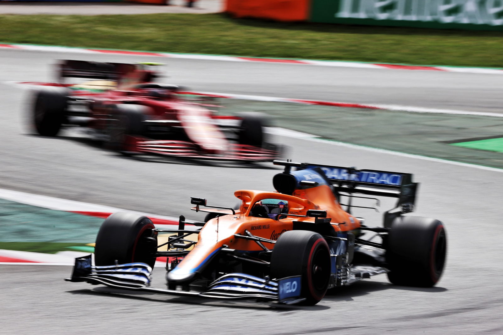 Daniel Ricciardo (AUS) McLaren MCL35M.