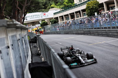 Lewis Hamilton (GBR) Mercedes AMG F1 W12.