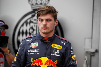 Max Verstappen (NLD) Red Bull Racing in qualifying parc ferme.