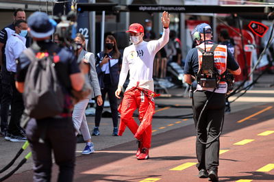 Charles Leclerc (MON) Ferrari, who is not starting the race.