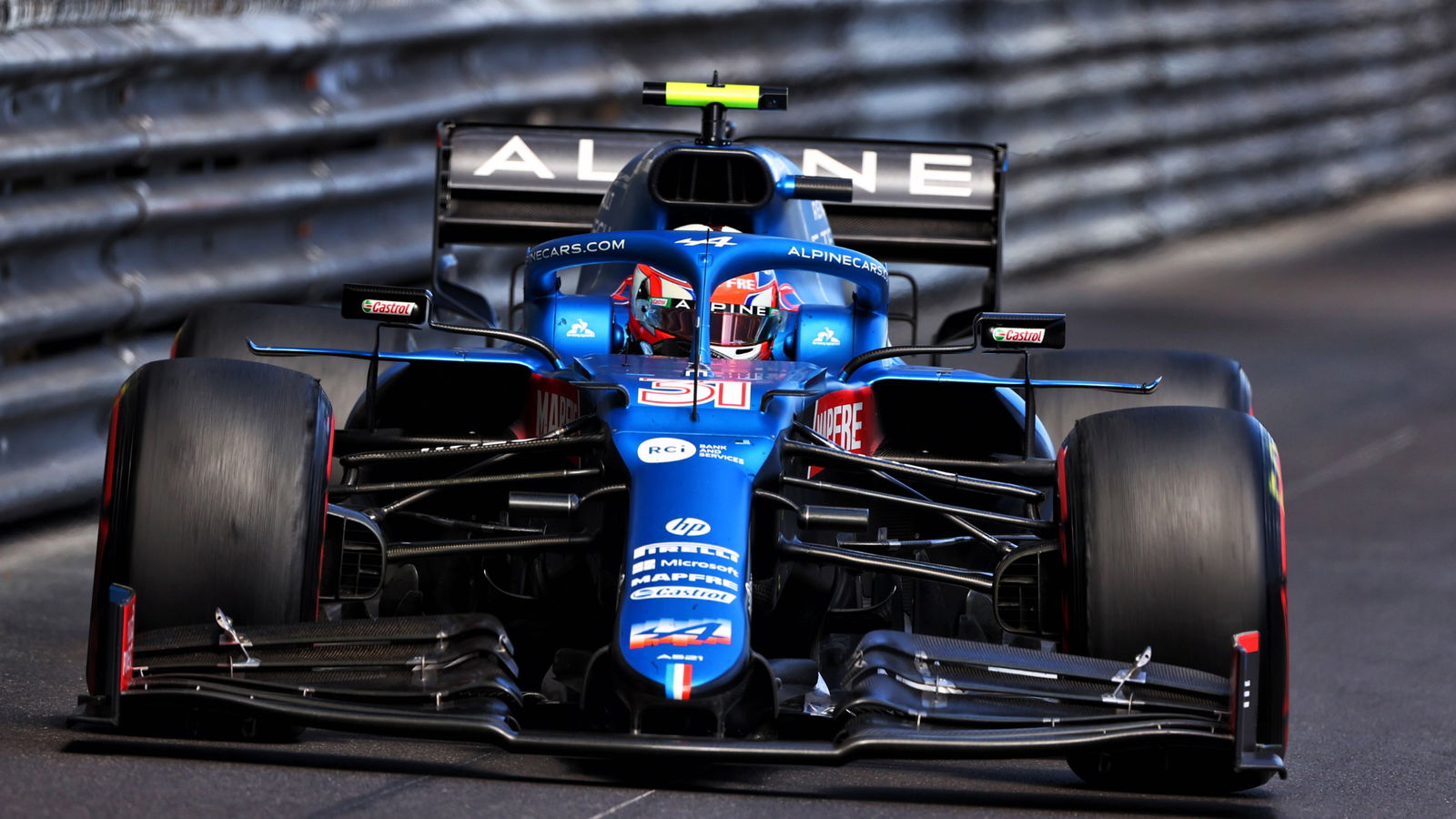 Esteban Ocon (FRA) Alpine F1 Team A521.