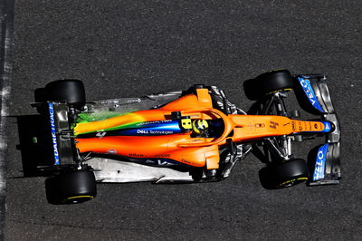 Lando Norris (GBR) McLaren MCL35M.