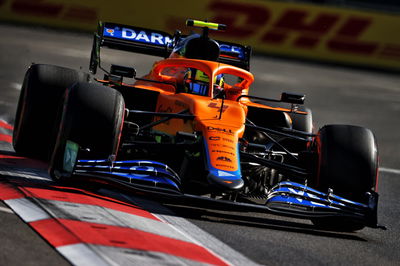 Lando Norris (GBR) McLaren MCL35M.