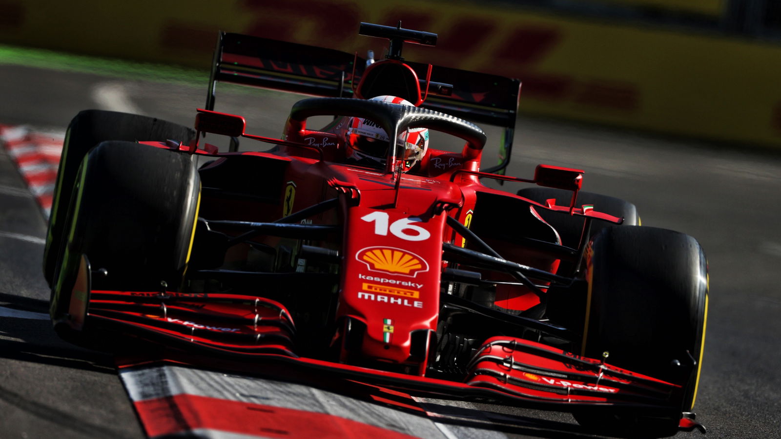 Charles Leclerc (MON) Ferrari SF-21.