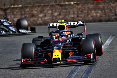 Sergio Perez (MEX) Red Bull Racing RB16B.