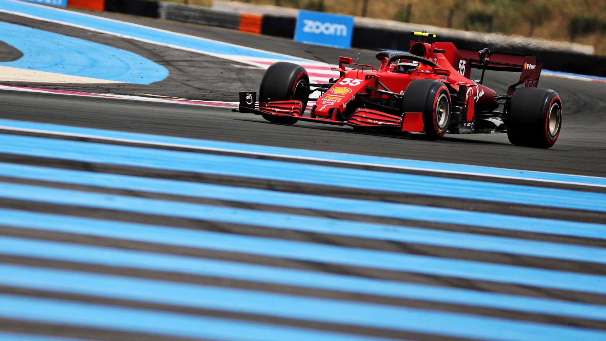 Carlos Sainz Jr (ESP) Ferrari SF-21.