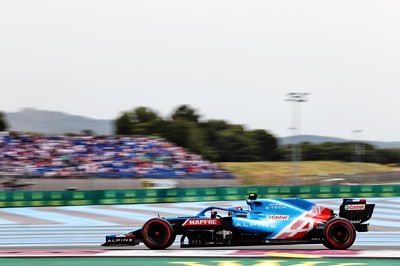 Esteban Ocon (FRA) Alpine F1 Team A521.