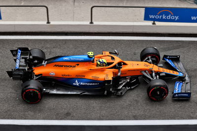 Lando Norris (GBR) McLaren MCL35M.