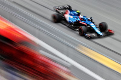 Esteban Ocon (FRA) Alpine F1 Team A521.