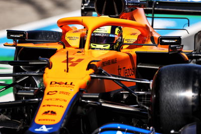 Lando Norris (GBR) McLaren MCL35M.