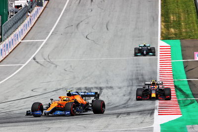 Lando Norris (GBR) McLaren MCL35M.