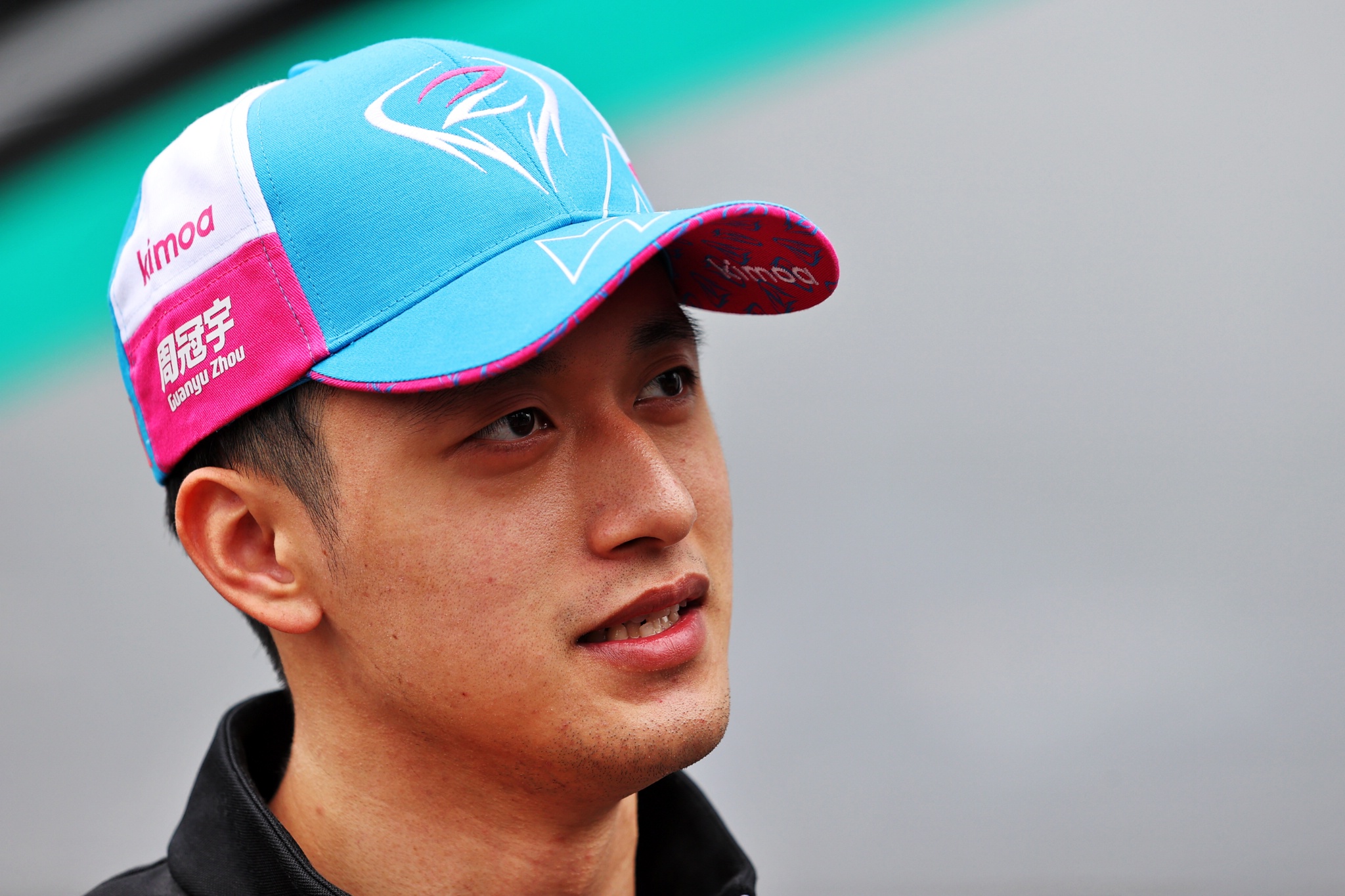 Pengujian Tim Guanyu Zhou (CHN) Alpine F1.