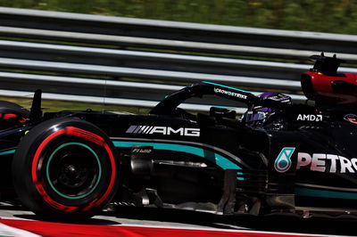 Lewis Hamilton (GBR) Mercedes AMG F1 W12.