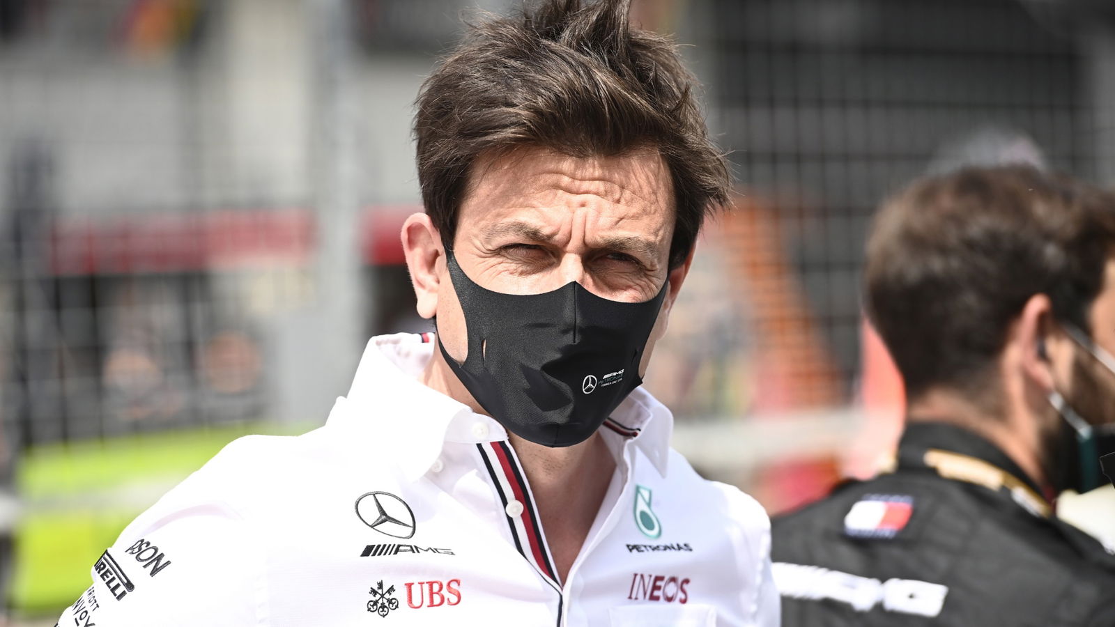 Toto Wolff (GER) Mercedes AMG F1 Shareholder and Executive Director on the grid.